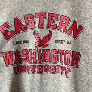 Vintage Eastern Washington University Eagles Sweatshirt, Unisex XL